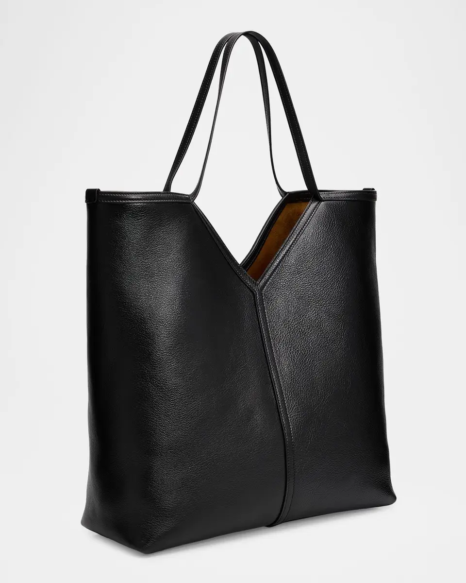 Saint Laurent Men's Y Large Leather Tote Bag | Thumbnail 2 Saint Laurent Men's Y Large Leather Tote Bag | Thumbnail 2