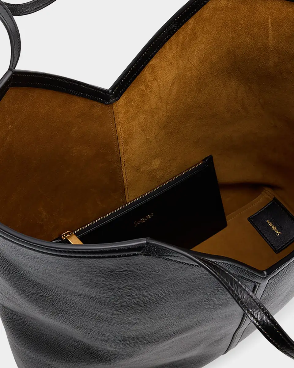 Saint Laurent Men's Y Large Leather Tote Bag | Thumbnail 3 Saint Laurent Men's Y Large Leather Tote Bag | Thumbnail 3
