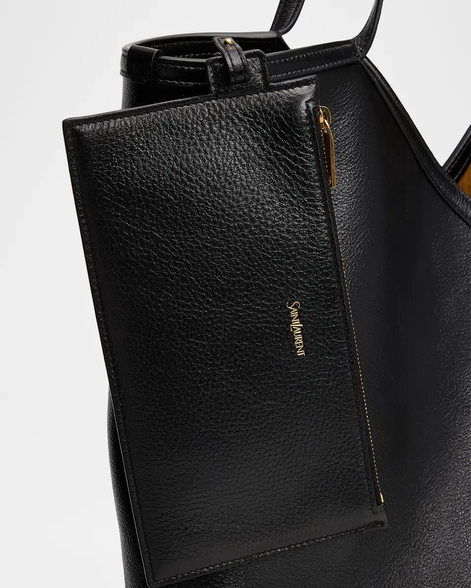 Saint Laurent Men's Y Large Leather Tote Bag | Thumbnail 4 Saint Laurent Men's Y Large Leather Tote Bag | Thumbnail 4
