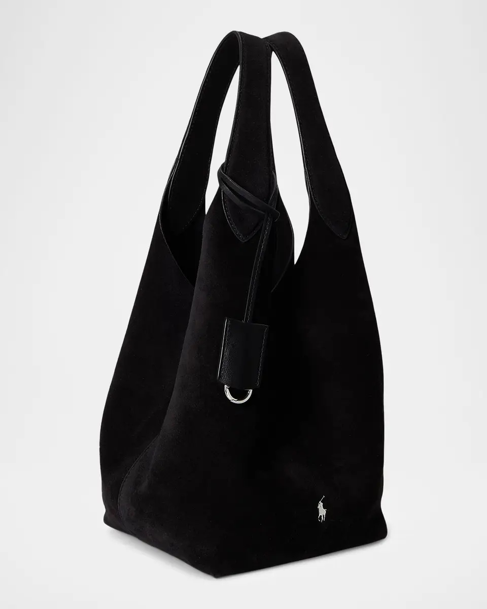 Polo Ralph Lauren Polo Play Suede Tote Bag | Thumbnail 3