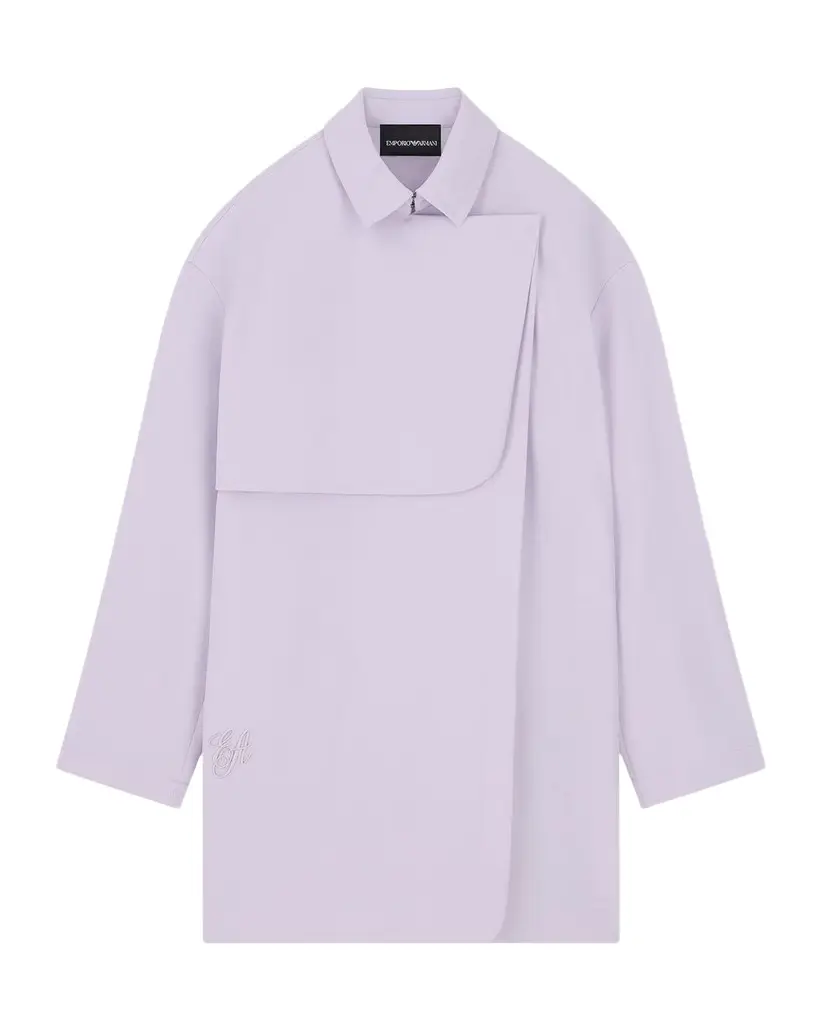 Emporio Armani Techno Cady Trench Coat | Image 1 Emporio Armani Techno Cady Trench Coat | Image 1