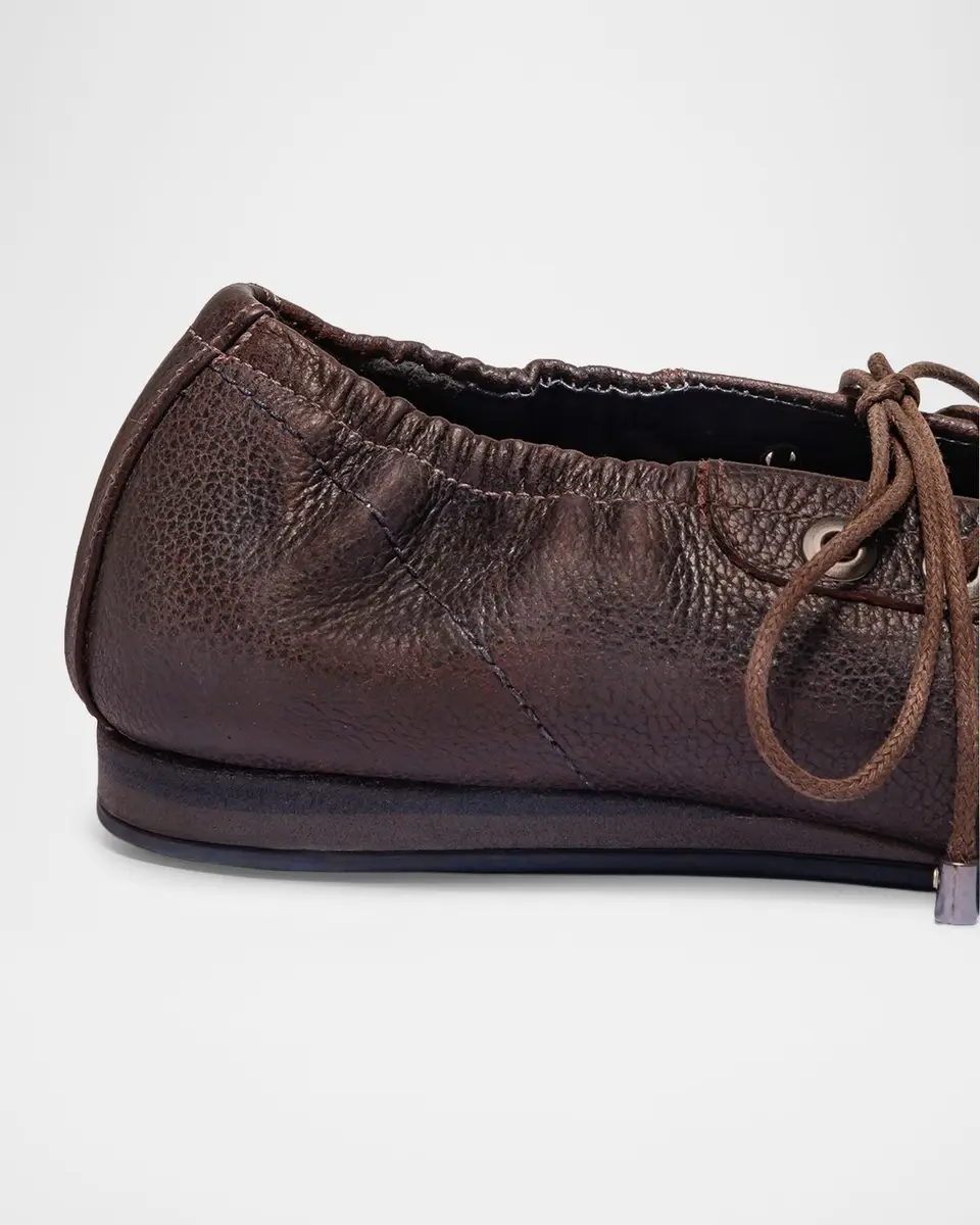 Bernardo Billie Leather Sneakerina Flats | Thumbnail 3 Bernardo Billie Leather Sneakerina Flats | Thumbnail 3