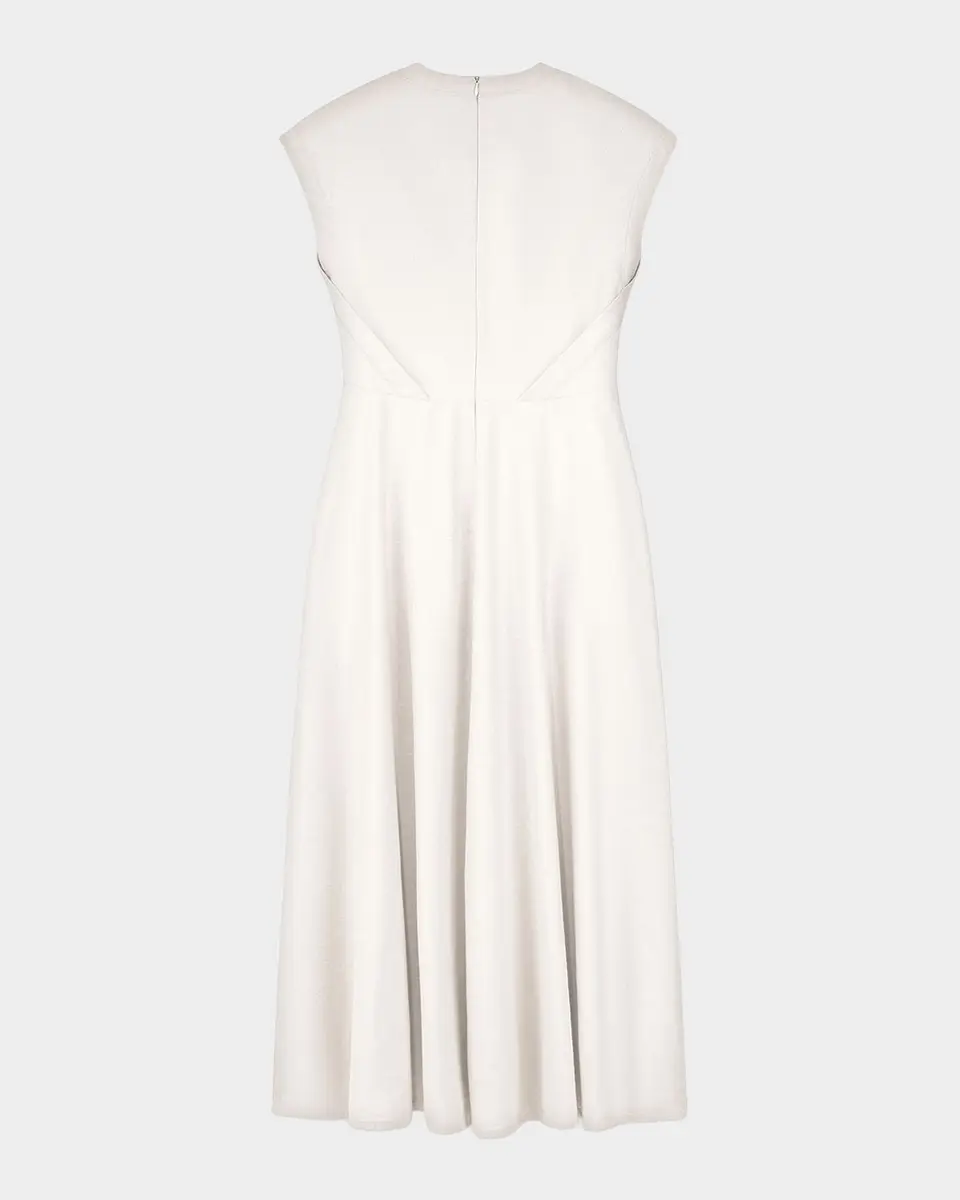 Emporio Armani Shimmering A-Line Midi Dress | Thumbnail 6 Emporio Armani Shimmering A-Line Midi Dress | Thumbnail 6