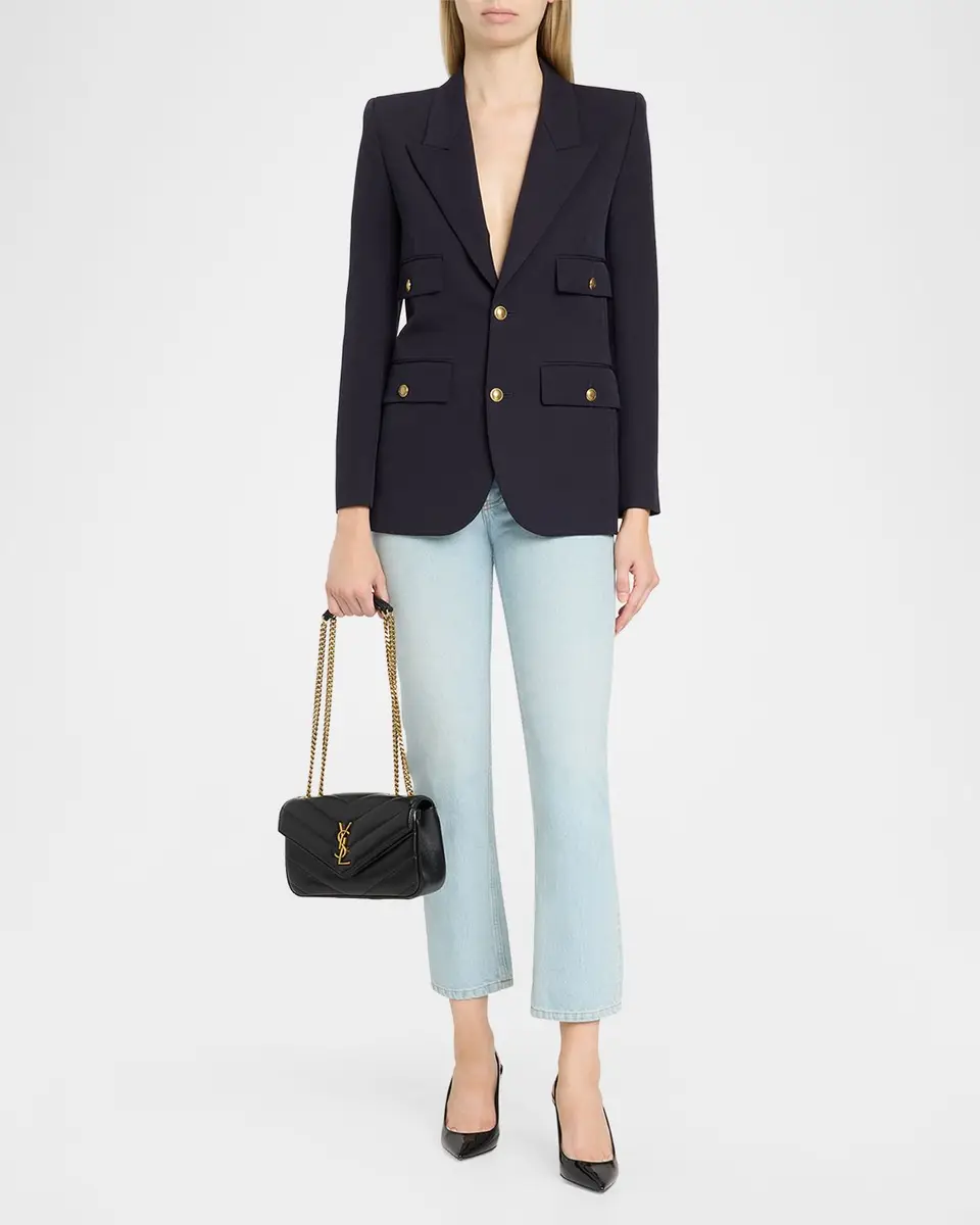 Saint Laurent Loulou YSL Quilted Leather Shoulder Bag | Thumbnail 5