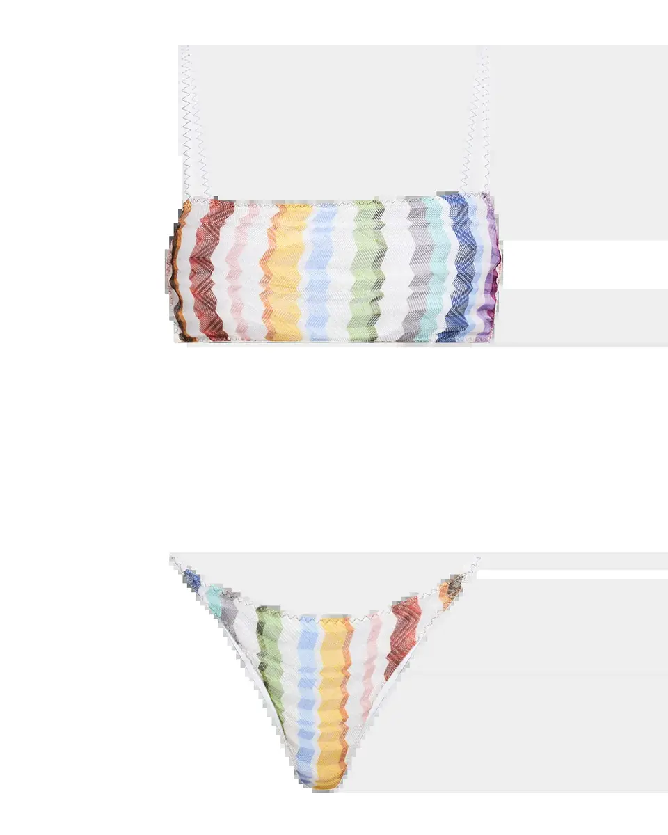 Missoni Zig Zag Two-Piece Swimsuit | Thumbnail 4 Missoni Zig Zag Two-Piece Swimsuit | Thumbnail 4