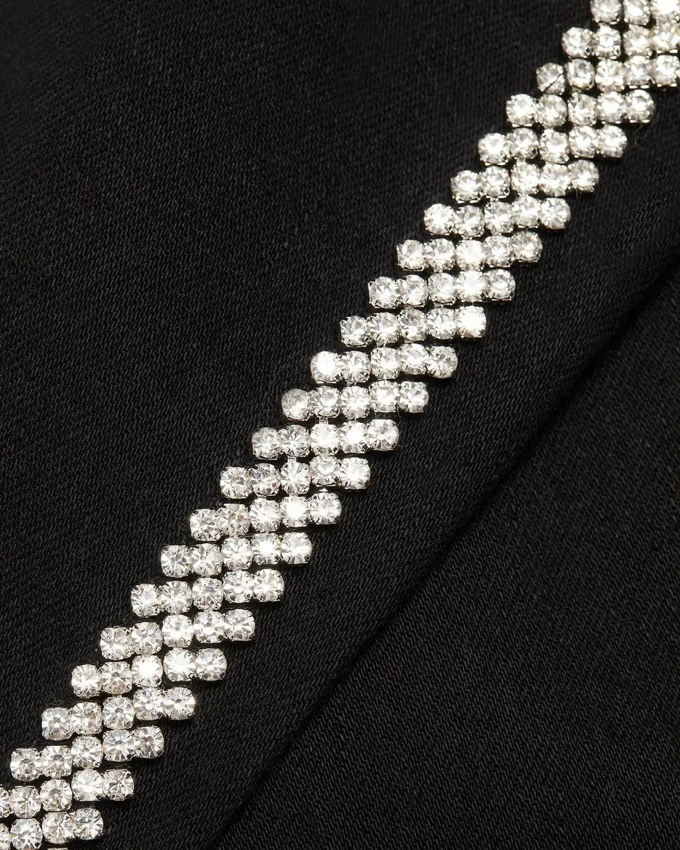 Generation Love Erika Crystal-Embellished High-Rise Wide-Leg Jeans | Thumbnail 6 Generation Love Erika Crystal-Embellished High-Rise Wide-Leg Jeans | Thumbnail 6