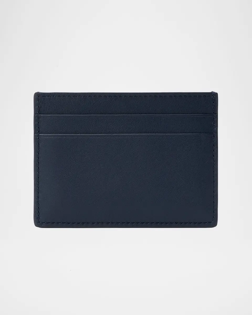 Loewe Men's Color-Block Leather Card Holder | Thumbnail 3 Loewe Men's Color-Block Leather Card Holder | Thumbnail 3