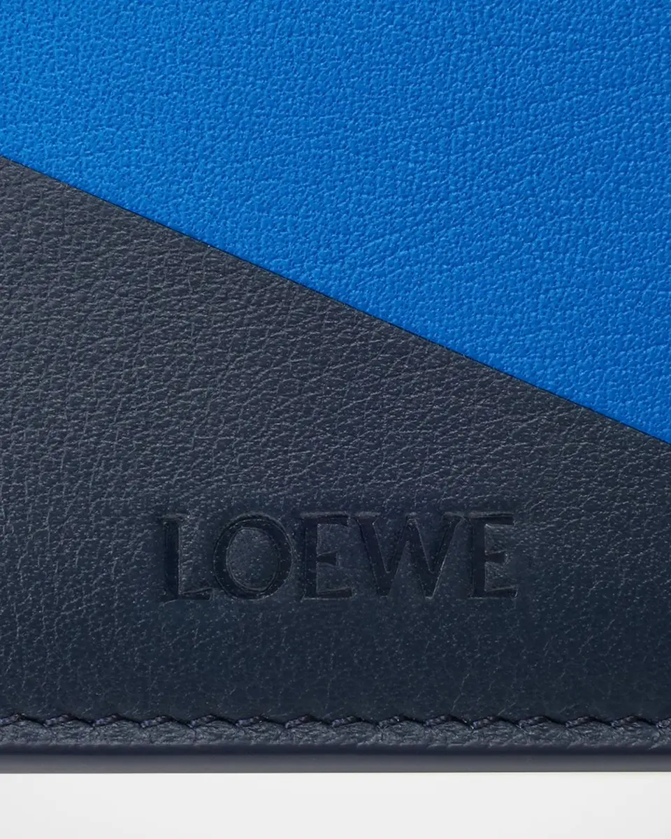 Loewe Men's Color-Block Leather Card Holder | Thumbnail 4 Loewe Men's Color-Block Leather Card Holder | Thumbnail 4