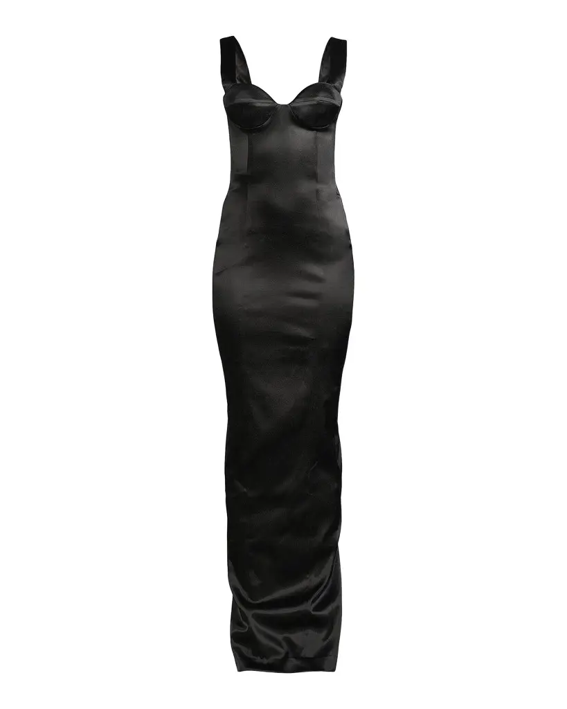 Sau Lee Palmela Sleeveless Satin Gown | Image 1 Sau Lee Palmela Sleeveless Satin Gown | Image 1