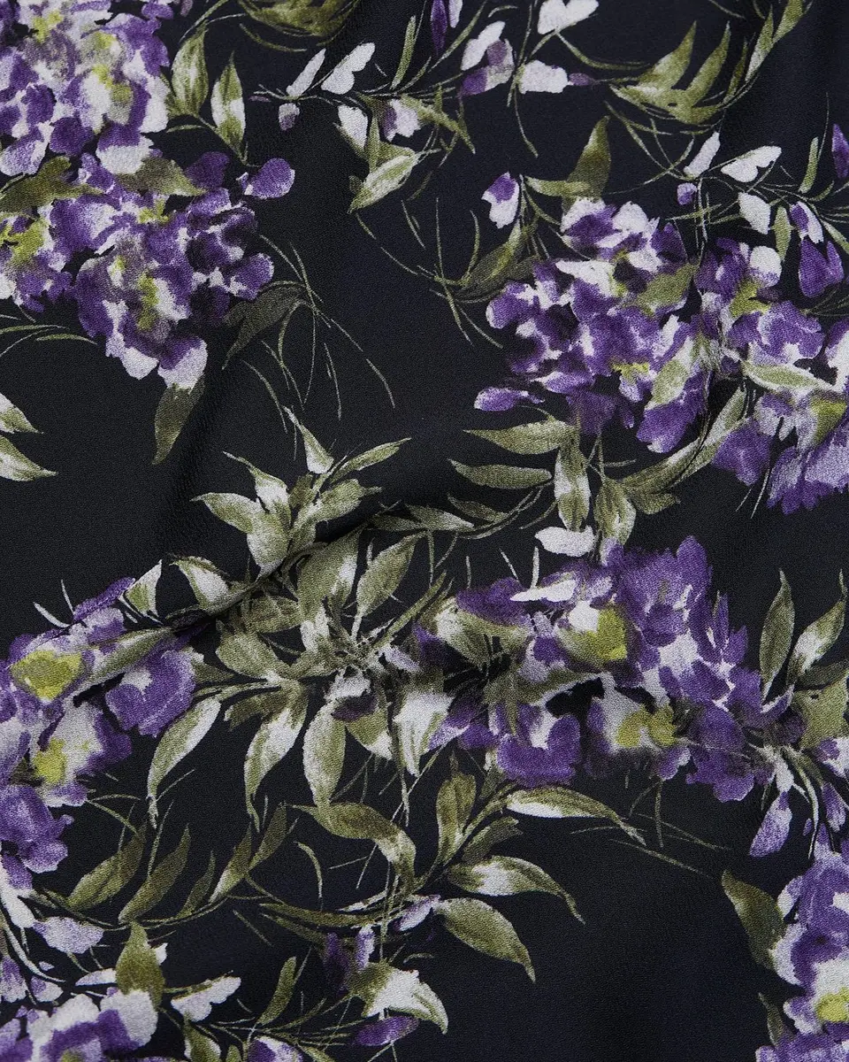 Norma Kamali Floral Cowlneck Maxi Dress | Thumbnail 5 Norma Kamali Floral Cowlneck Maxi Dress | Thumbnail 5