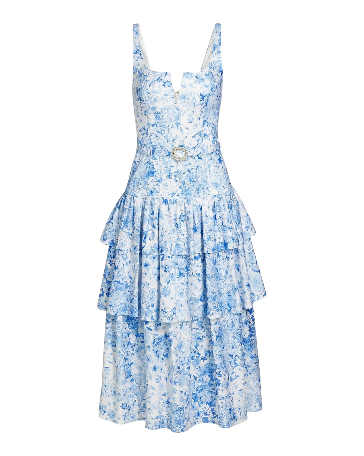 Generation Love Celeste Floral Cotton Poplin Midi Dress