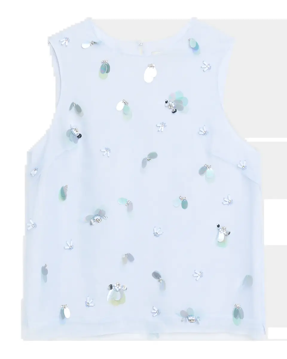 Simkhai Celia Sequined Sleeveless Top | Thumbnail 5 Simkhai Celia Sequined Sleeveless Top | Thumbnail 5