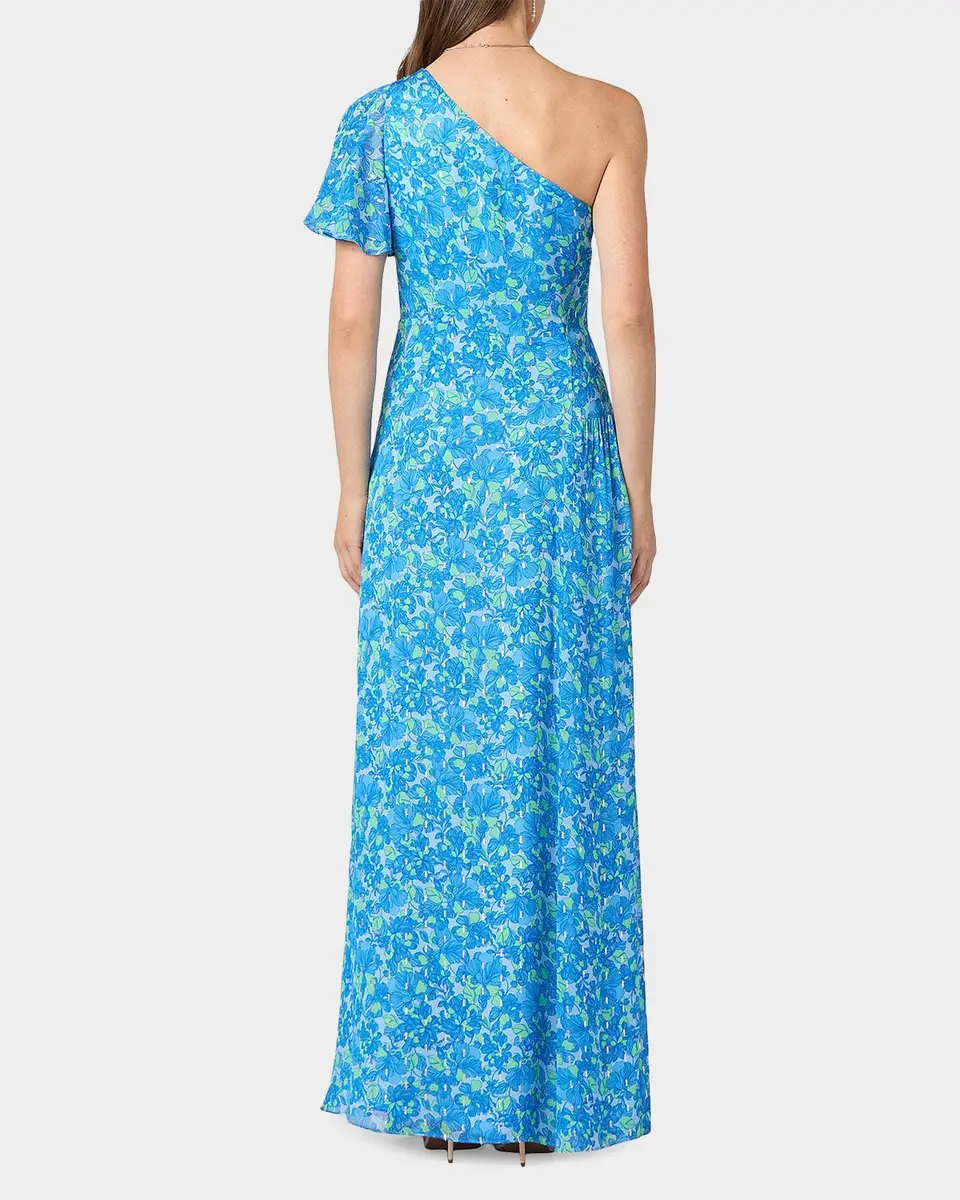Shoshanna Latissa One-Shoulder Maxi Dress | Thumbnail 3 Shoshanna Latissa One-Shoulder Maxi Dress | Thumbnail 3