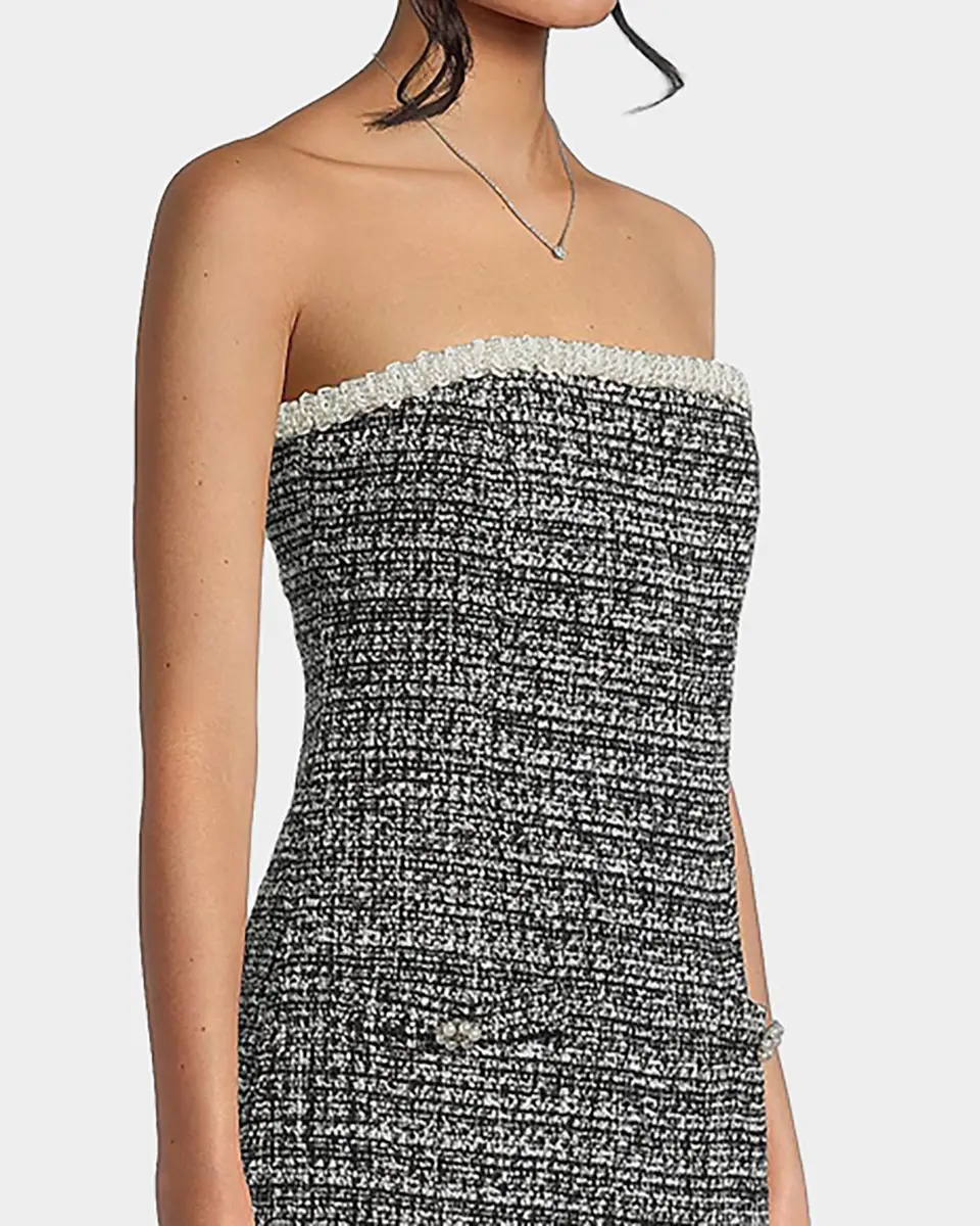 Likely Jules Tweed Strapless Dress | Thumbnail 5 Likely Jules Tweed Strapless Dress | Thumbnail 5