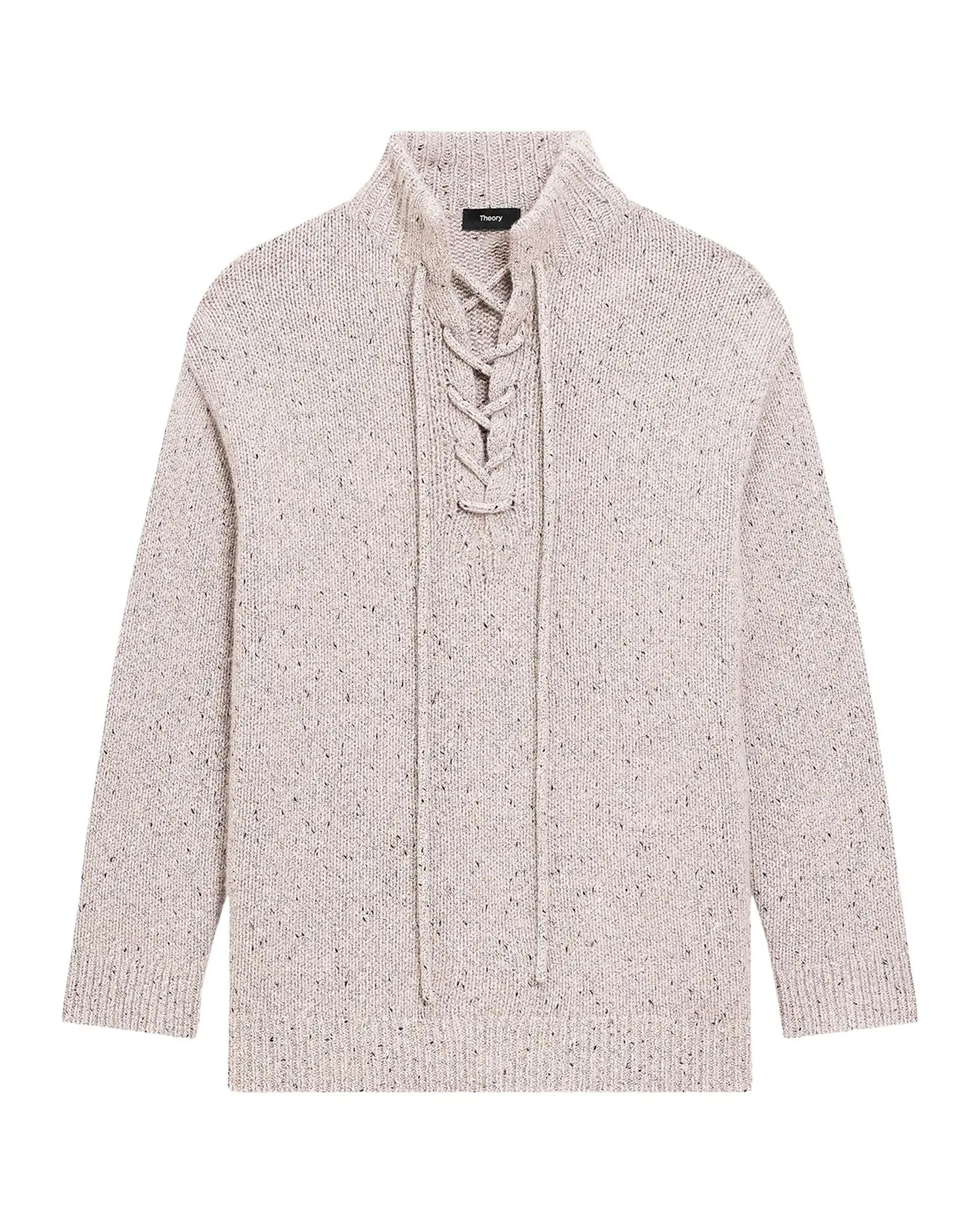 Oversized Drawstring Wool-Blend Pullover Sweater Oversized Drawstring Wool-Blend Pullover Sweater