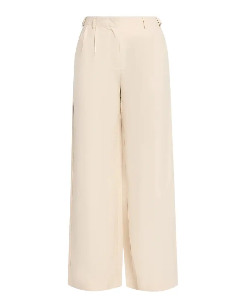 Simkhai Leroy Pleated Wide-Leg Pants | Image 1 Simkhai Leroy Pleated Wide-Leg Pants | Image 1
