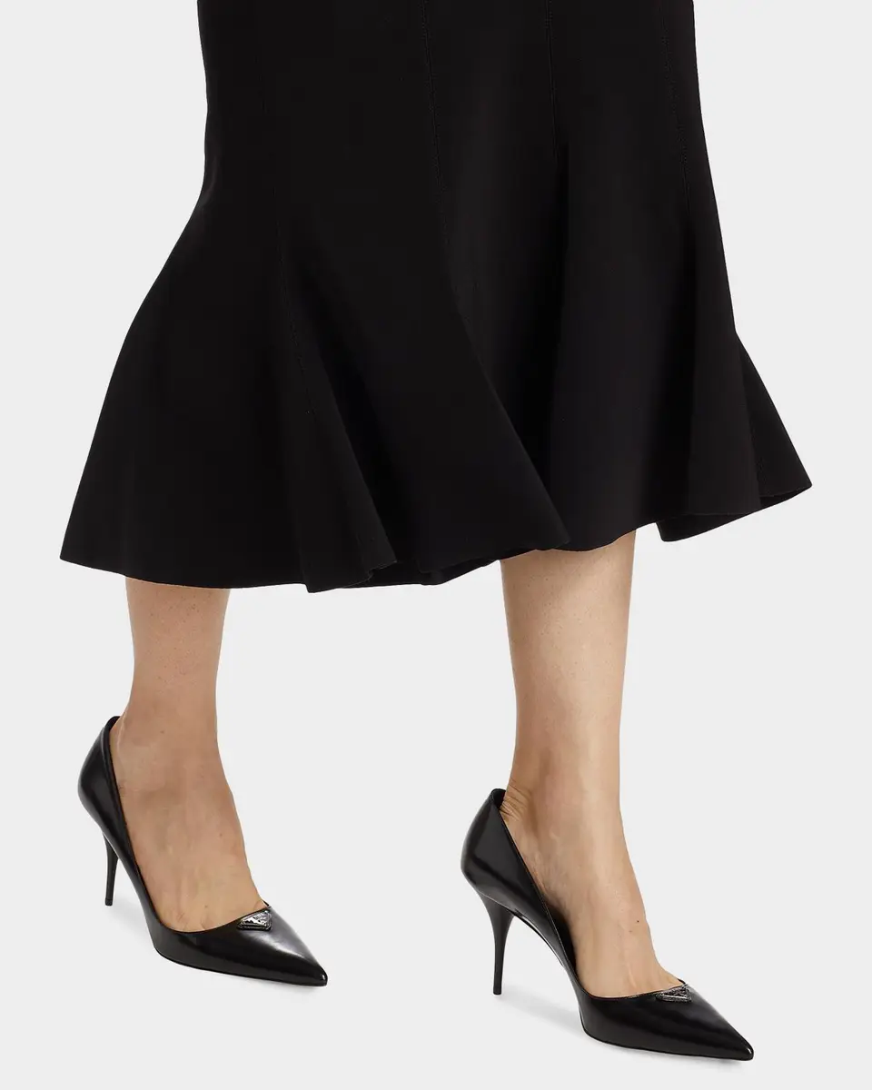Norma Kamali Strapless Corset Midi Dress | Thumbnail 5 Norma Kamali Strapless Corset Midi Dress | Thumbnail 5