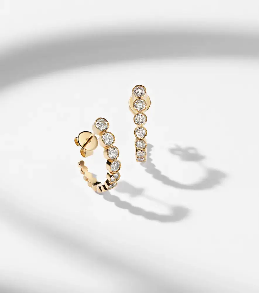 Sophie Bille Brahe Boucle Ensemble 18kt gold earrings with diamonds | Thumbnail 5 Sophie Bille Brahe Boucle Ensemble 18kt gold earrings with diamonds | Thumbnail 5