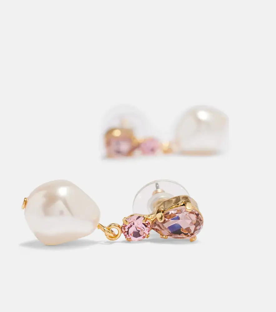 Jennifer Behr Kristina gold-plated drop earrings | Thumbnail 3 Jennifer Behr Kristina gold-plated drop earrings | Thumbnail 3