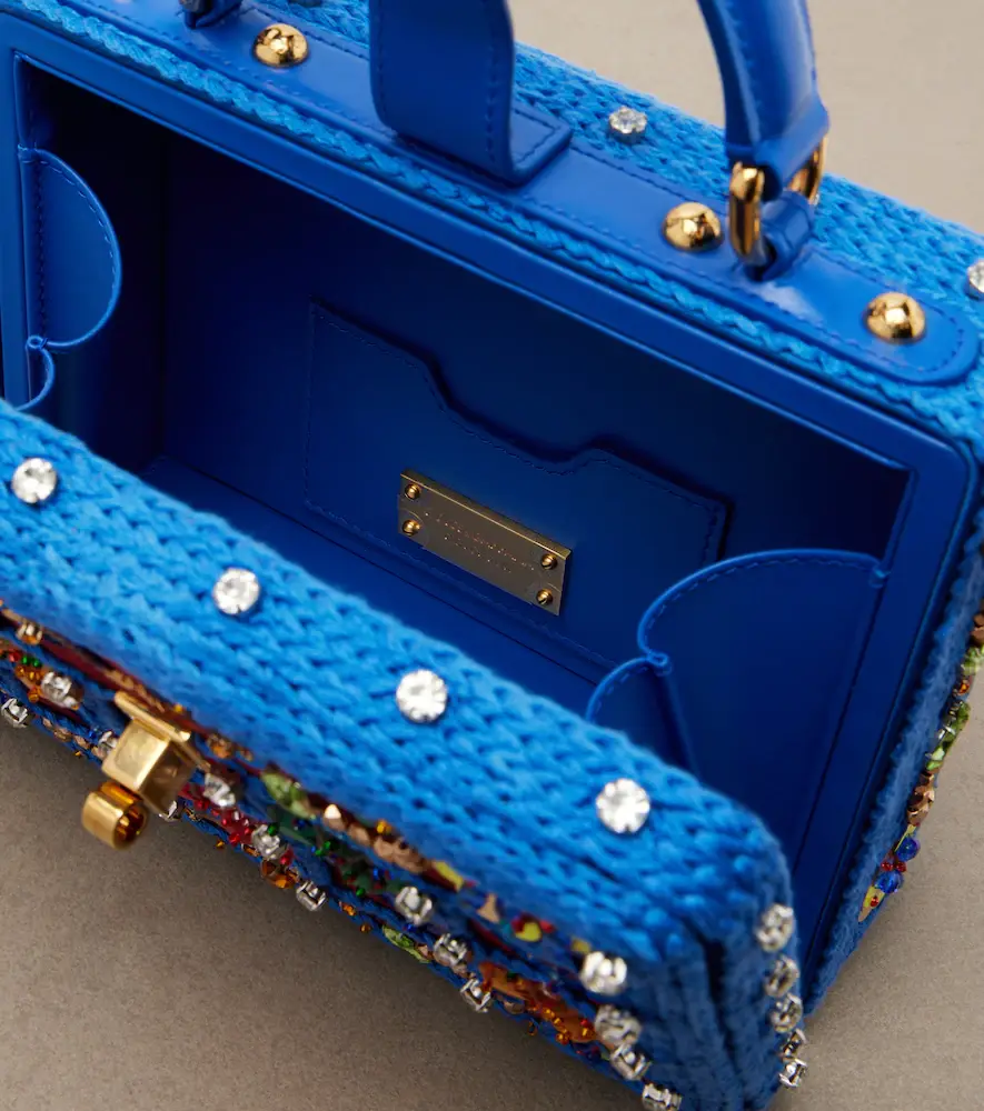 Dolce & Gabbana Dolce Box beaded box bag | Thumbnail 2 Dolce & Gabbana Dolce Box beaded box bag | Thumbnail 2