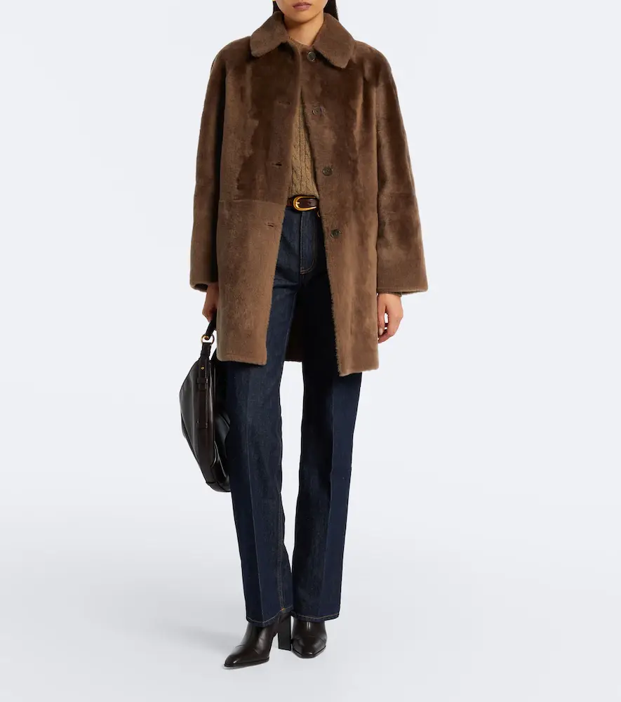 Ralph Lauren Collection Shearling coat | Thumbnail 3 Ralph Lauren Collection Shearling coat | Thumbnail 3