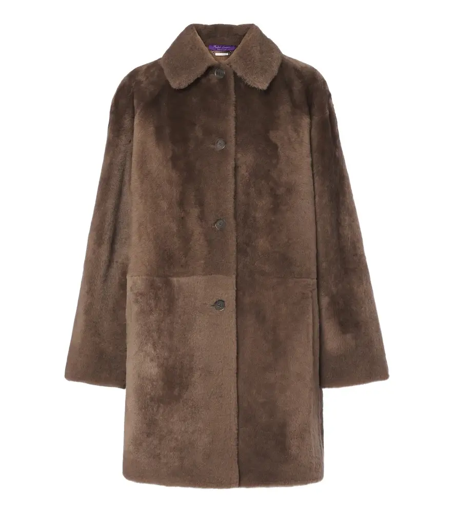 Ralph Lauren Collection Shearling coat | Image 1 Ralph Lauren Collection Shearling coat | Image 1