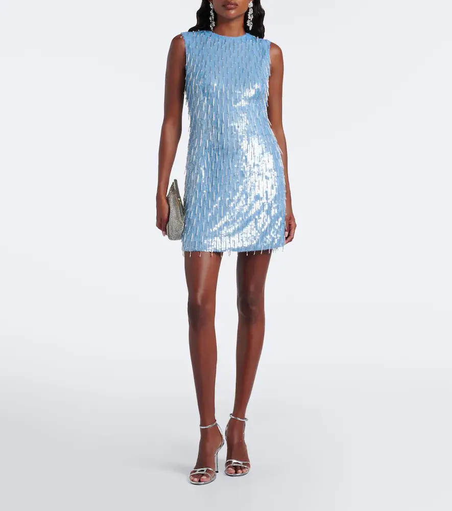 RACHEL GILBERT Calypso embellished minidress | Thumbnail 2