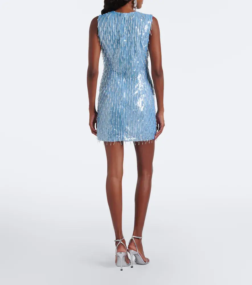 RACHEL GILBERT Calypso embellished minidress | Thumbnail 4