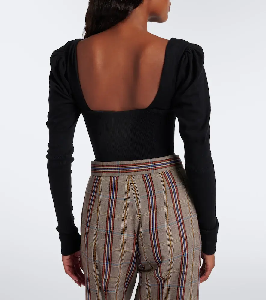 Vivienne Westwood Bea knitted cotton and cashmere cardigan | Thumbnail 4 Vivienne Westwood Bea knitted cotton and cashmere cardigan | Thumbnail 4