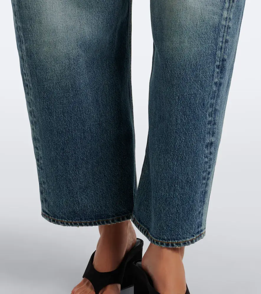 Alaïa Alaïa Faded barrel-leg jeans | Thumbnail 3 Alaïa Alaïa Faded barrel-leg jeans | Thumbnail 3