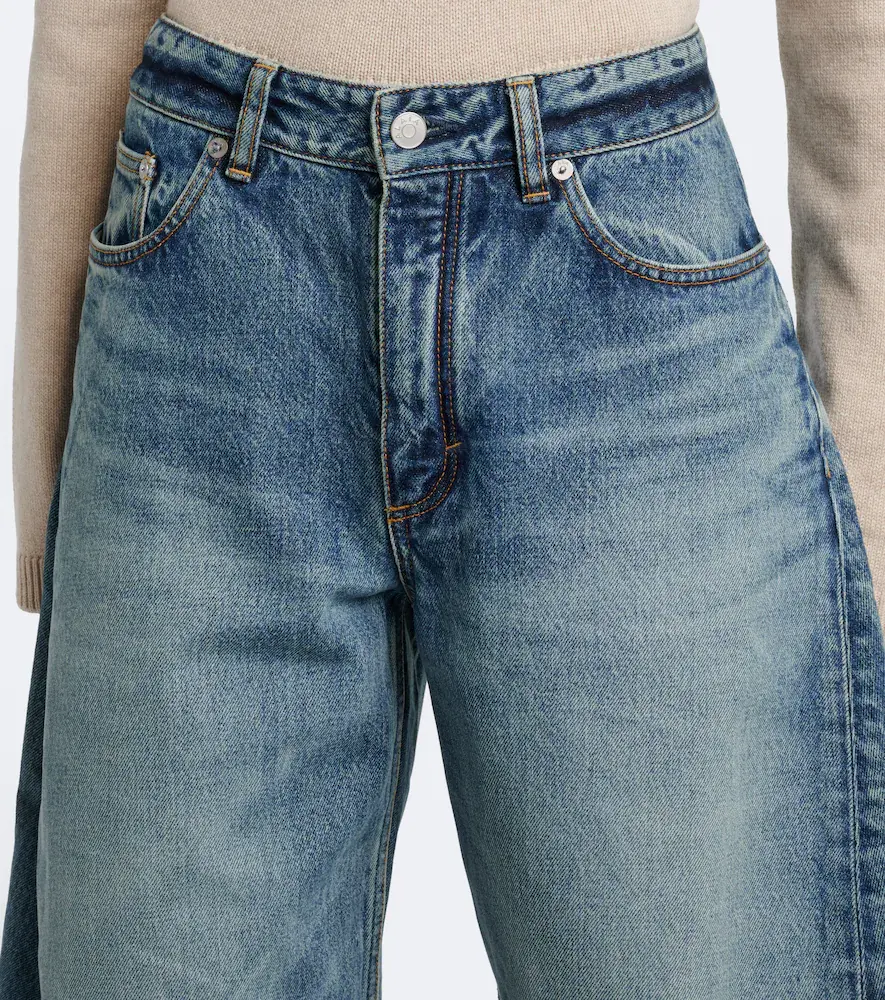 Alaïa Alaïa Faded barrel-leg jeans | Thumbnail 6 Alaïa Alaïa Faded barrel-leg jeans | Thumbnail 6