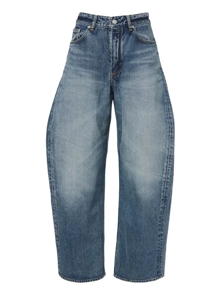 Alaïa Faded barrel-leg jeans Alaïa Faded barrel-leg jeans