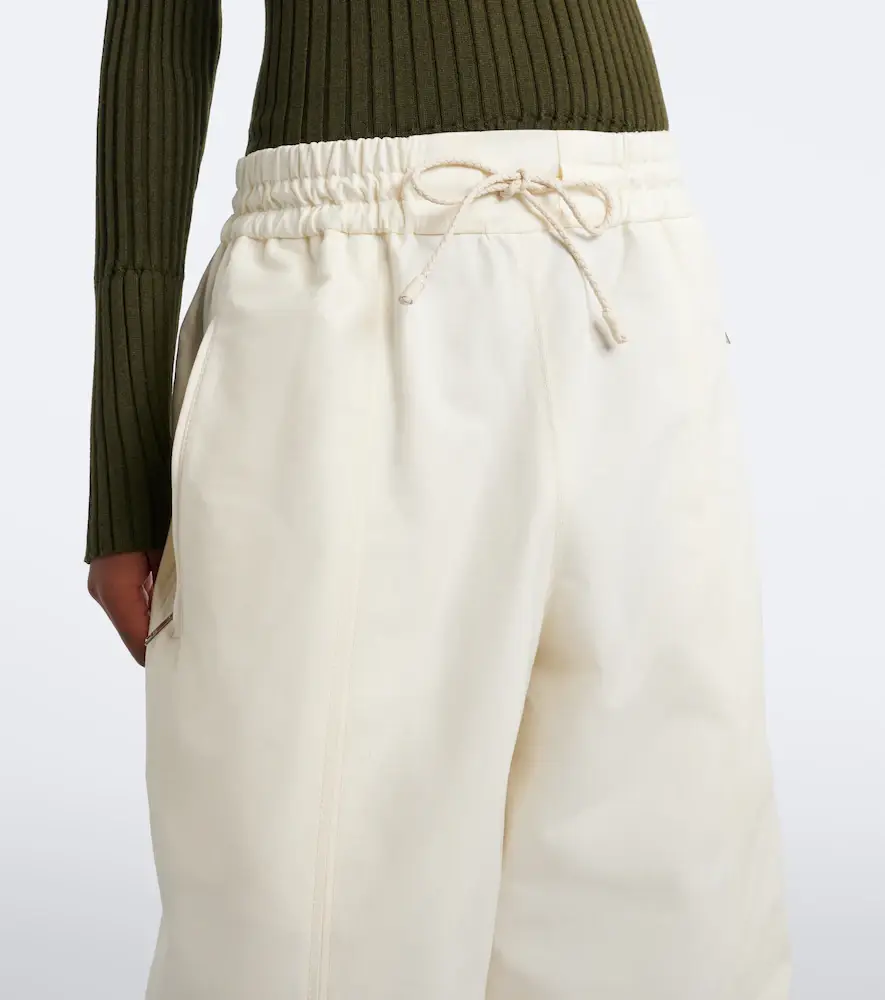 Bottega Veneta Cotton toile wide-leg pants | Thumbnail 4 Bottega Veneta Cotton toile wide-leg pants | Thumbnail 4