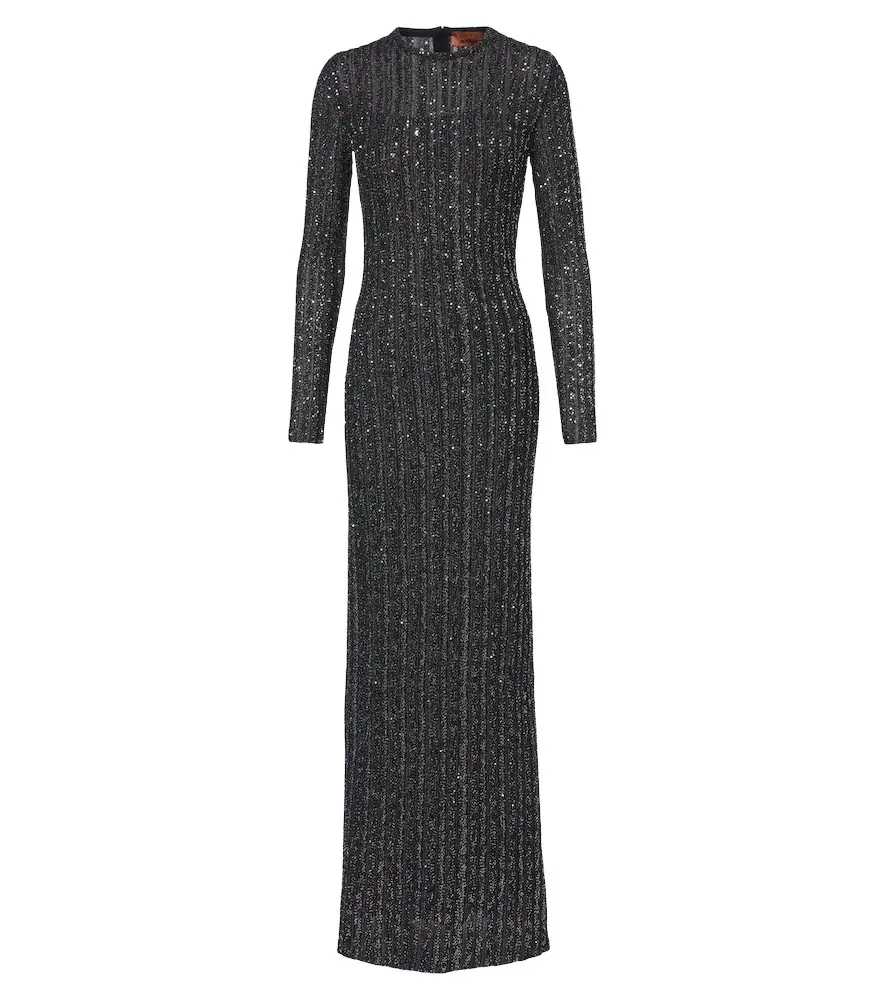 Missoni Sequined knitted gown | Image 1 Missoni Sequined knitted gown | Image 1