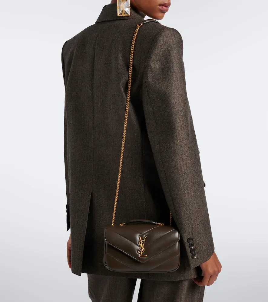 Saint Laurent Loulou Mini leather shoulder bag | Thumbnail 5 Saint Laurent Loulou Mini leather shoulder bag | Thumbnail 5