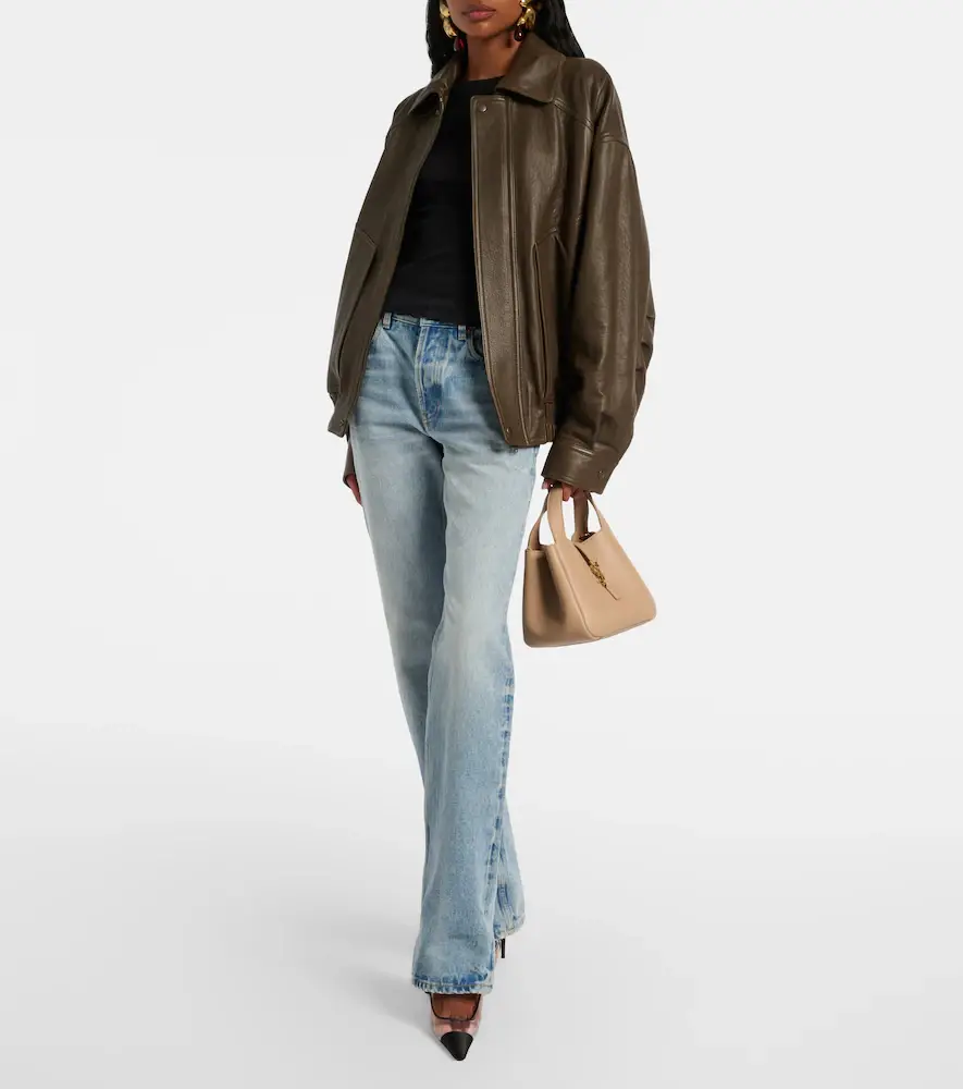 Saint Laurent Le 5 à 7 Baby Bea leather top-handle bag | Thumbnail 5 Saint Laurent Le 5 à 7 Baby Bea leather top-handle bag | Thumbnail 5