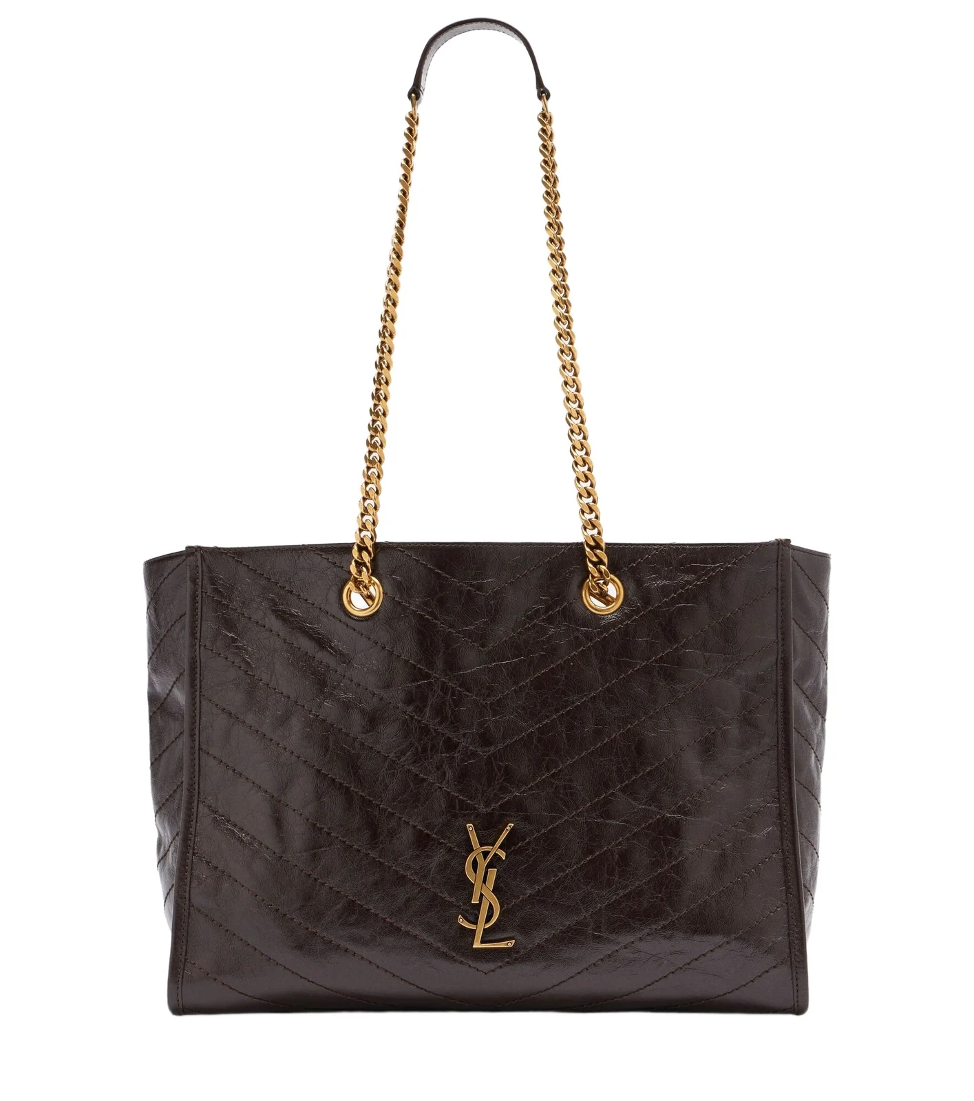 Niki East West Large leather shopper