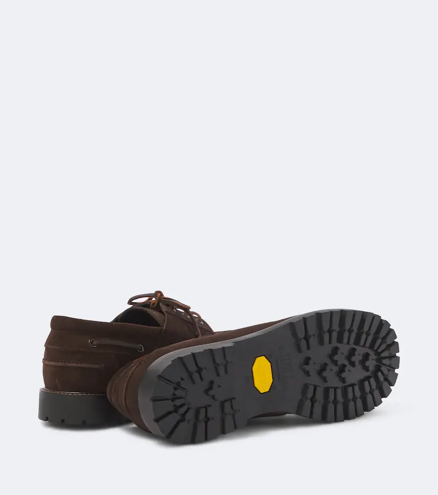 Studio Nicholson Guston suede boat shoes | Thumbnail 2