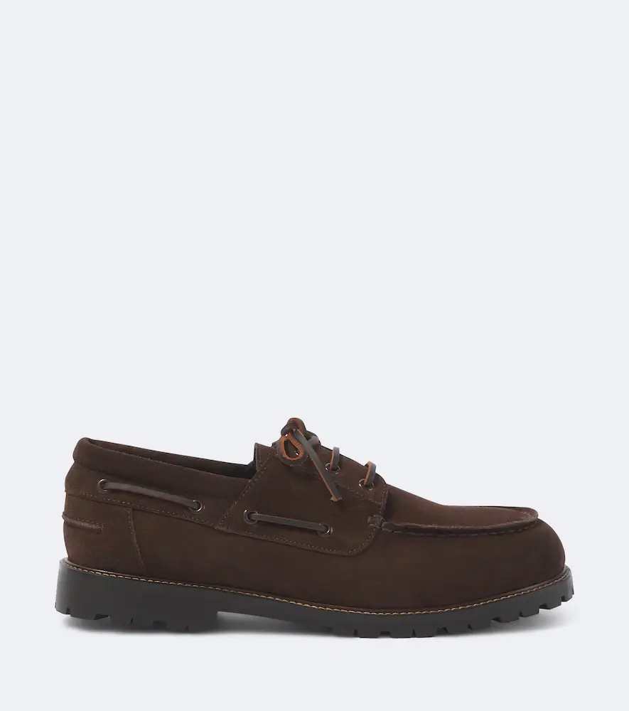 Studio Nicholson Guston suede boat shoes | Thumbnail 3