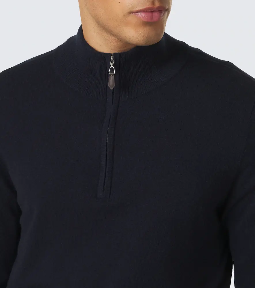 Arch4 Mr Fenchurch cashmere half-zip sweater | Thumbnail 5