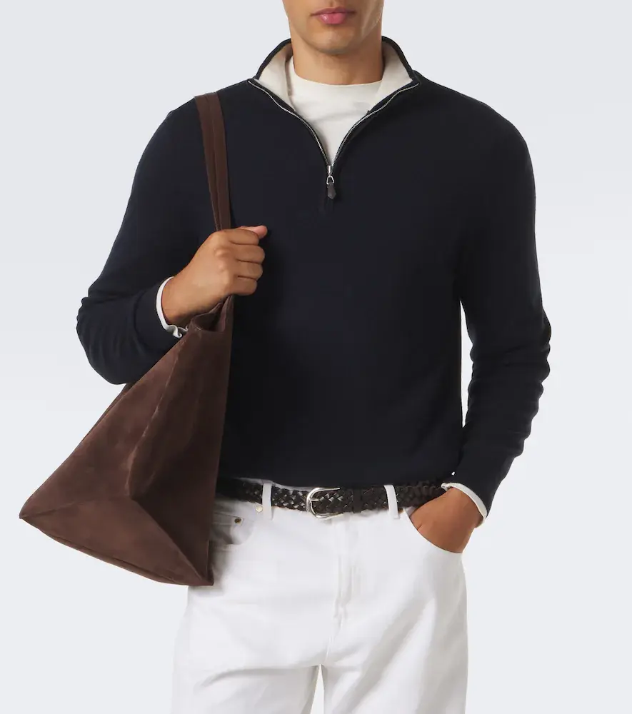 Arch4 Mr Fenchurch cashmere half-zip sweater | Thumbnail 6