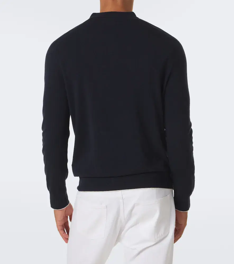 Arch4 Mr Swansea cashmere polo sweater | Thumbnail 4 Arch4 Mr Swansea cashmere polo sweater | Thumbnail 4