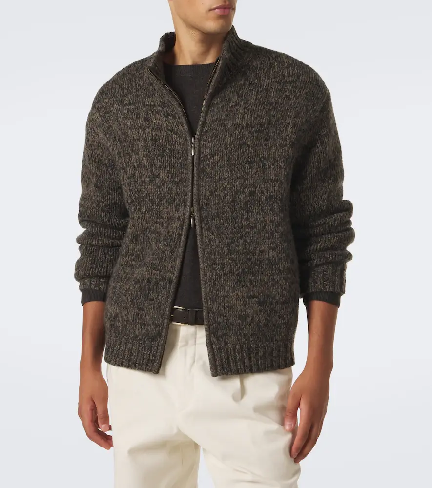 Le Kasha Lamdu cashmere zip-up cardigan | Thumbnail 2 Le Kasha Lamdu cashmere zip-up cardigan | Thumbnail 2