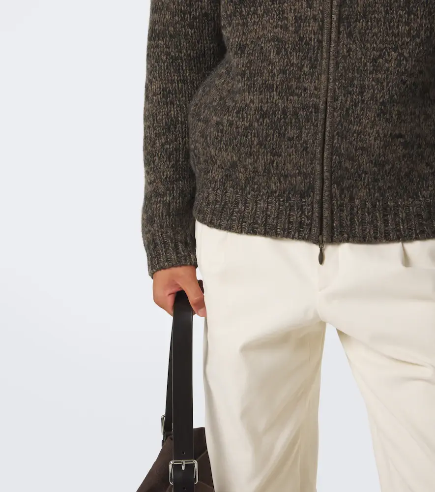 Le Kasha Lamdu cashmere zip-up cardigan | Thumbnail 6 Le Kasha Lamdu cashmere zip-up cardigan | Thumbnail 6