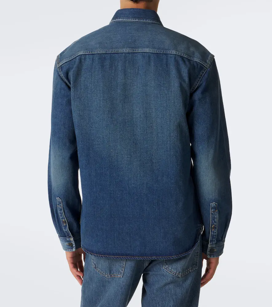 Saint Laurent Cassandre denim shirt | Thumbnail 2