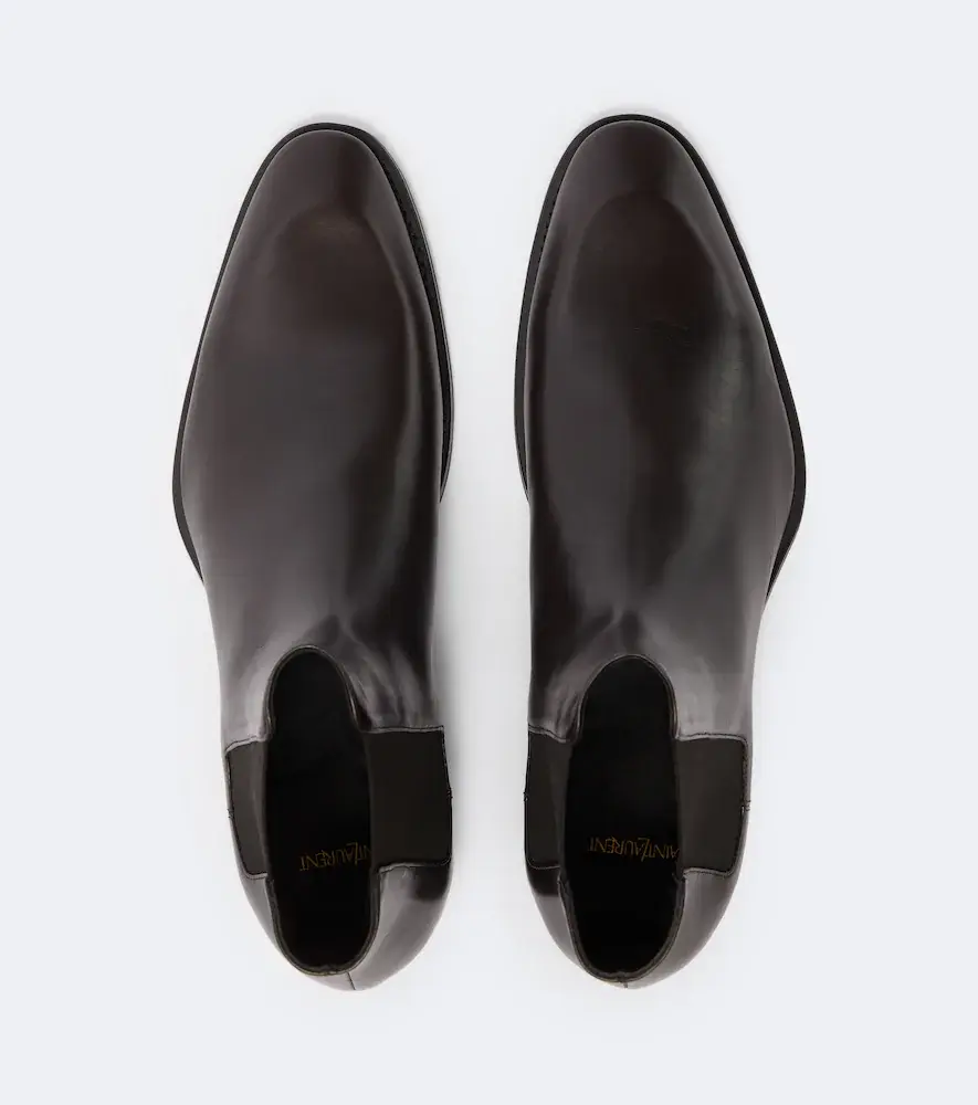Saint Laurent Aurelien leather Chelsea boots | Thumbnail 4 Saint Laurent Aurelien leather Chelsea boots | Thumbnail 4