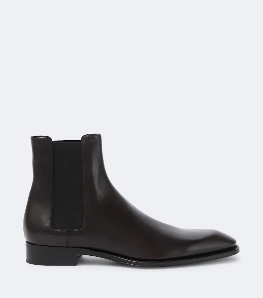 Saint Laurent Aurelien leather Chelsea boots | Thumbnail 6 Saint Laurent Aurelien leather Chelsea boots | Thumbnail 6