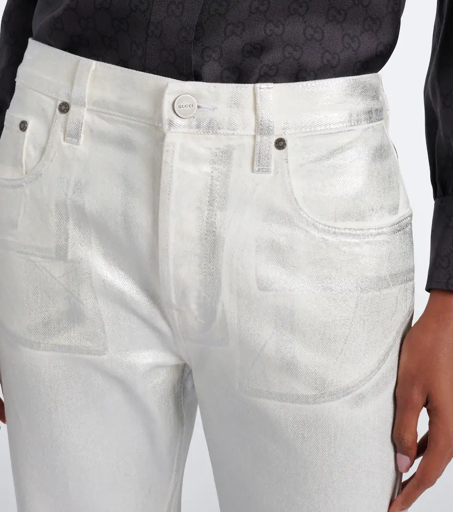 Gucci Coated straight jeans | Thumbnail 6