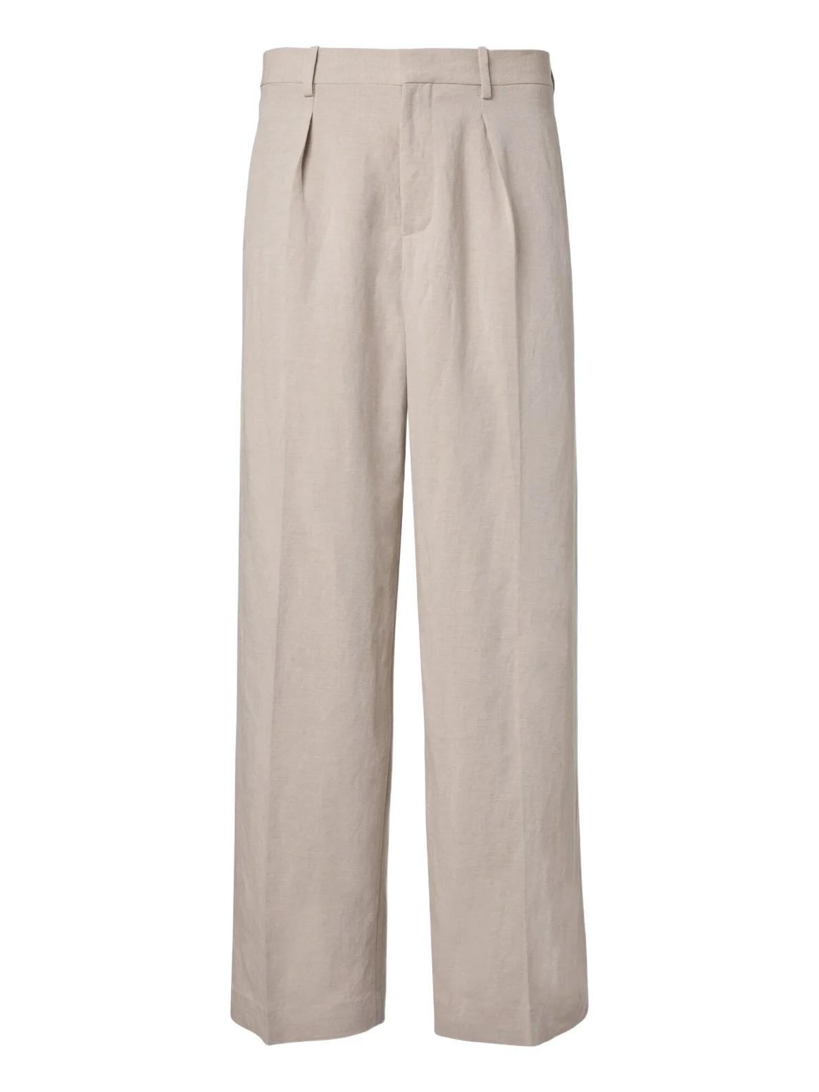 Linen-blend wide-leg pants Linen-blend wide-leg pants