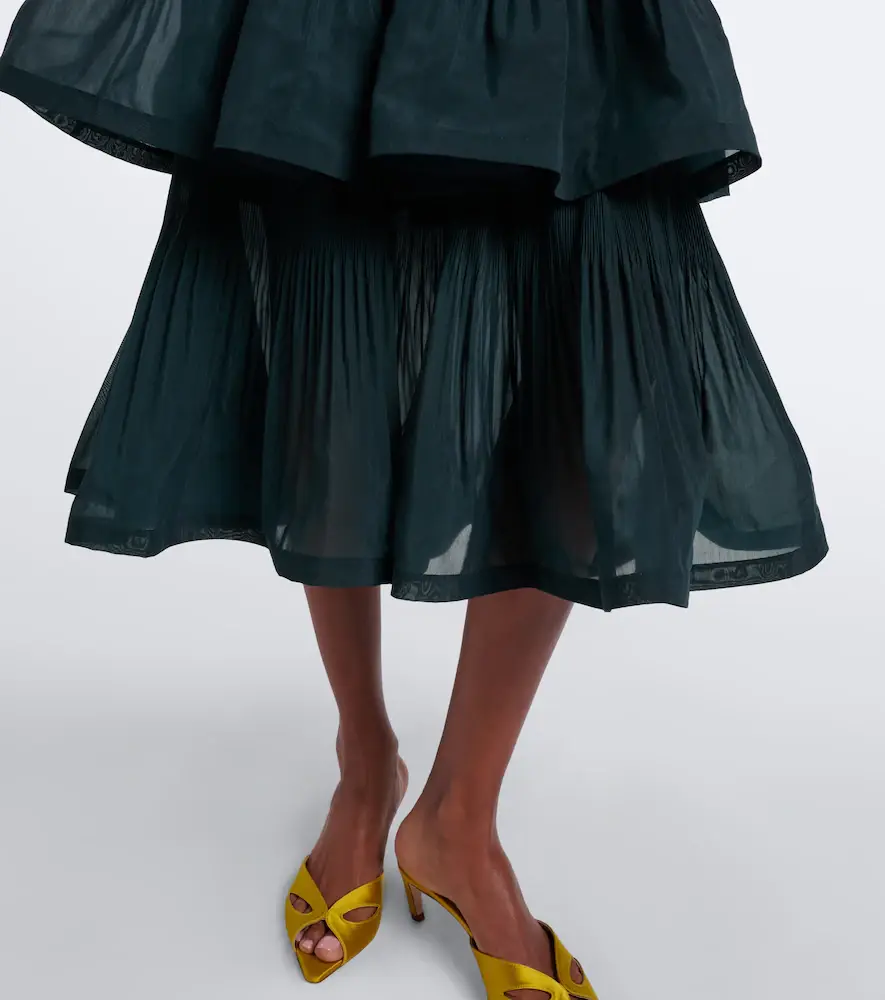 Zimmermann Pleated tiered bustier dress | Thumbnail 5 Zimmermann Pleated tiered bustier dress | Thumbnail 5